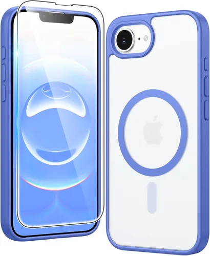 Vista 316 de FNTCASE para iPhone Air Case Clear: Fundas magnéticas para teléfono con protector de pantalla a prueba de caídas, compatibles con Magsafe, delgadas