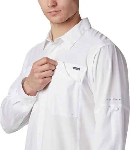 Vista 4 de Columbia Silver Ridge Lite camisa de manga larga para hombre