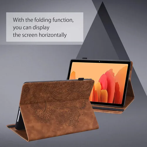 Vista 5 de ALILANG Funda para Samsung Galaxy Tab S10 Lite/S10 FE/S9 FE 10.9 pulgadas/Tab S9 11 pulgadas con lápiz capacitivo, múltiples ángulos de visión