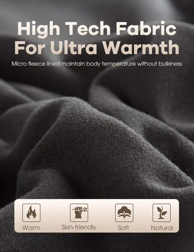 Vista 5 de MANCYFIT Camiseta térmica sin mangas para mujer, de forro polar, sin mangas, capa base, sin costuras, cuello redondo