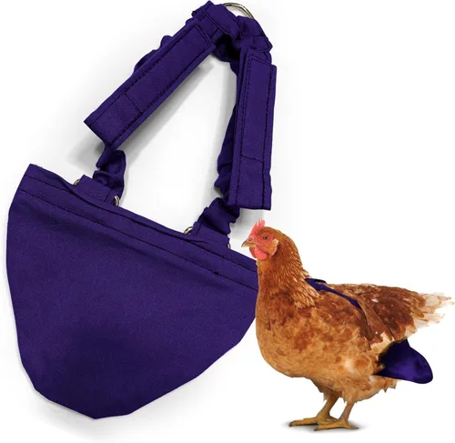 Vista 26 de Hen Holster - Pañal de bikini, pañal de pájaro y arnés para gallinas, gallo, patos, gansos, con forro de vinilo extraíble, ajuste ajustable