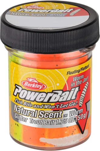 Vista 4 de Berkley PowerBait Natural Glitter Trout Fishing Dough Bait