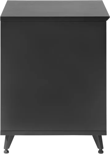 Vista 10 de Gator Frameworks Serie Elite 10U Estantería de Estudio para Escritorio con Bandeja Deslizante y Pasaje de Cables Posterior, Acabado Negro