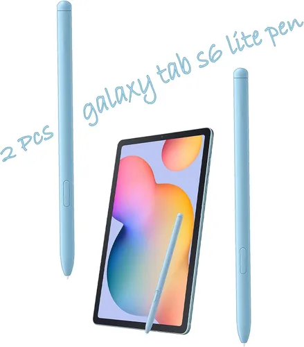 Vista 6 de Paquete de 2 bolígrafos Galaxy Tab S6 Lite de repuesto para Samsung Galaxy Tab S6 Lite S Pen Stylus Pen de repuesto, color azul angora