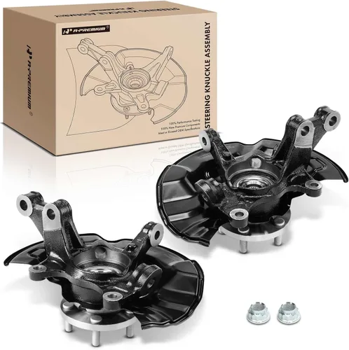 Vista 9 de A-Premium Conjunto de nudillo de dirección y cubo de cojinete de rueda delantero izquierdo compatible con Toyota Corolla 2009-2018, Matrix