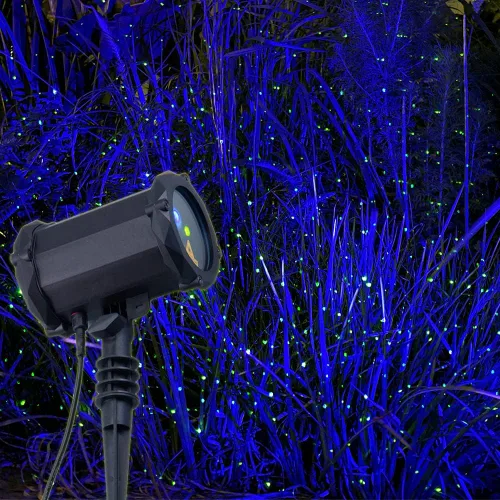Firefly - Luces de jardín con proyector de estrellas, luces láser de Navidad para jardín, césped, patio