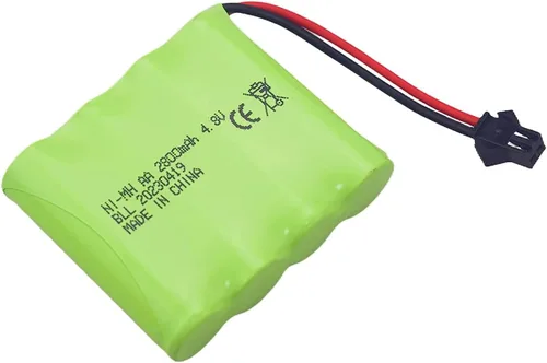 Vista 4 de Batería recargable AA de 4.8 V 2800 mAh con enchufe SM-2P y cable de carga USB para SY-E511 RC Excavadora Camión Ingeniería Vehículo E562 TD141 RC