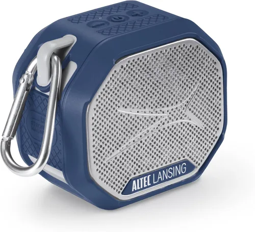 Vista 10 de Altec Lansing HYDRATREK - Altavoz Bluetooth magnético, impermeable IP67, altavoz portátil, emparejamiento inalámbrico verdadero, carga rápida USB-C