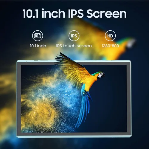Vista 6 de ATOZEE Tablet de 10 Pulgadas 2 en 1 Android 14 con Teclado Tabletas de 10 Pulgadas, Incluye Ratón Lápiz Capacitivo Funda, 6000mAh 6GB+32GB ROM 1TB