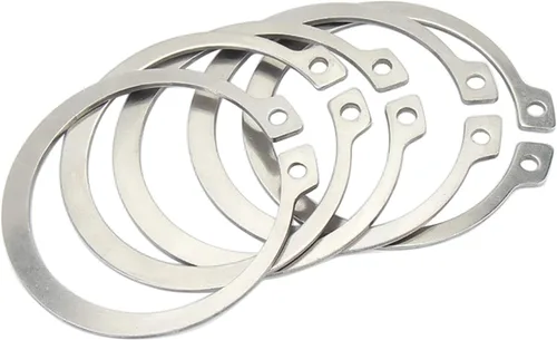 Vista 8 de PHasz 50 piezas de anillos de retención de clip en C externos de acero inoxidable 304 para ejes, ejes y otras piezas móviles, 0.83 pulgadas