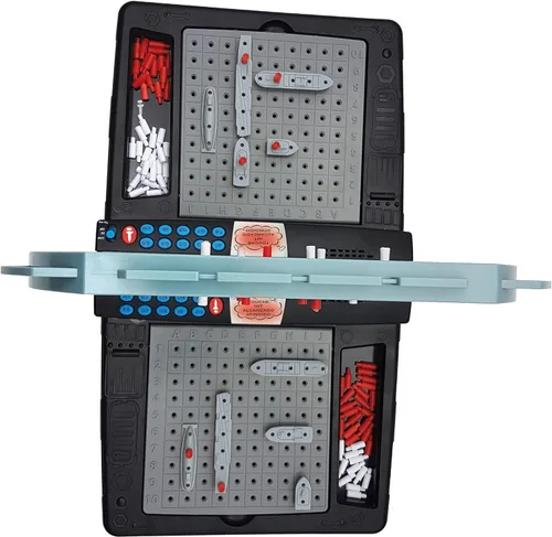 Vista 4 de Lexibook Batalla Naval Parlante (francés, inglés, español, portugués), Juego de Mesa Electrónico para 1 o 2 Jugadores, Interactivo, Efectos de Luz