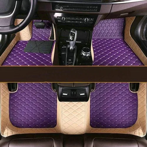 Vista 11 de Alfombrillas de automóvil compatibles con Honda Acura todos los modelos 2005-2023 (beige)