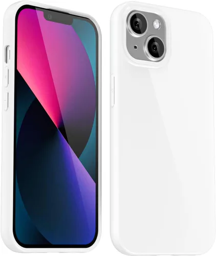 Vista 675 de Svanove para iPhone 7 Plus/ 8 Plus, funda de silicona, de goma suave brillante y gel de jey lindo, funda protectora de plástico simple y lisa