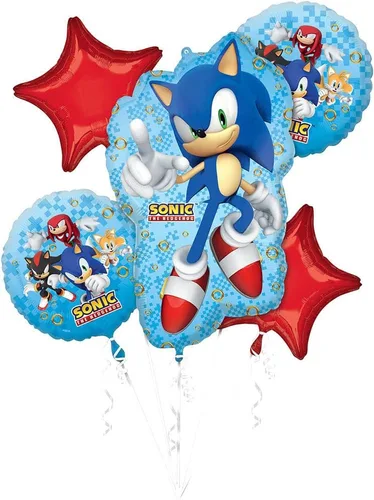Anagram Sonic The Hedgehog - Ramo de globos
