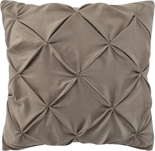 Vista 5 de Chic Home Imani - Juego de edredón de 6 piezas con diseño de bloques de color jacquard con patrón geométrico de diamante, fundas de almohada