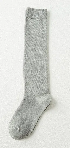 Vista 5 de Leotruny 3 pares de calcetines de algodón opacos hasta la rodilla para mujer