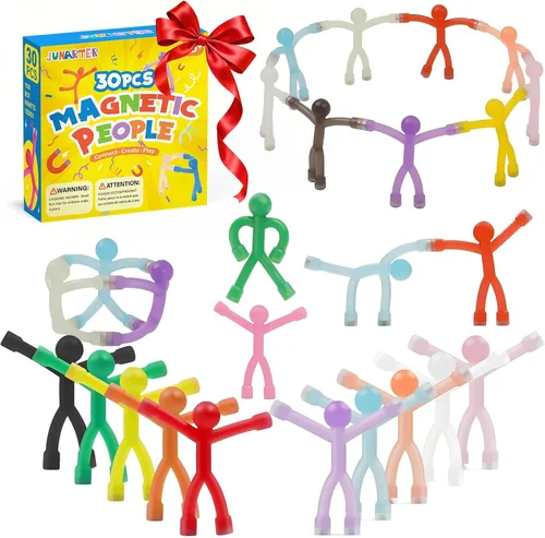Paquete de 30 figuras magnéticas de personas, imanes coloridos para hombre a partir de 18 años, imanes magnéticos humanoides, divertidos para