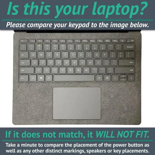 Vista 2 de MightySkins Skin compatible con Microsoft Surface Laptop 4 de 13.5 pulgadas - Labios azules Funda protectora de vinilo duradera y única Fácil