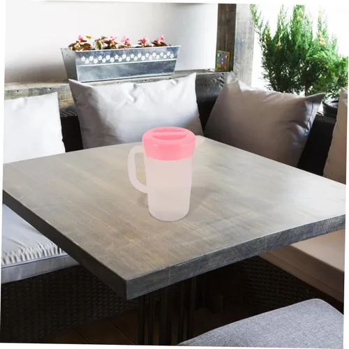 Vista 6 de DOITOOL Recipiente de almacenamiento de bebidas de gran capacidad, resistente al calor, jarra de agua fría, jarra de jugo de plástico, tetera