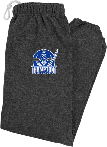 Vista 391 de LOGOVISION Pantalones deportivos para hombre con logotipo primario colegiado colección jaspeado carbón