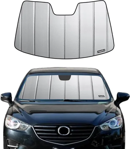 Vista 24 de Pigenius Parasol de parabrisas para Mazda CX-9 2007-2015 Parasol de ventana frontal personalizado - Protección