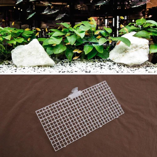 Vista 5 de Create idea Separador de panel de división para acuario, separador de panel de división para acuario, reproducción mixta transparente para mantener