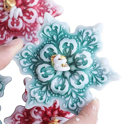 Vista 8 de Craft Art - Molde de silicona para jabón, moldes de silicona hechos a mano para hacer jabón (15002)