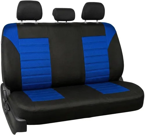 Vista 32 de Fundas de malla 3D de primera calidad para asiento de auto, camión o caravana, de FH GROUP (FH-FB068115), Gris