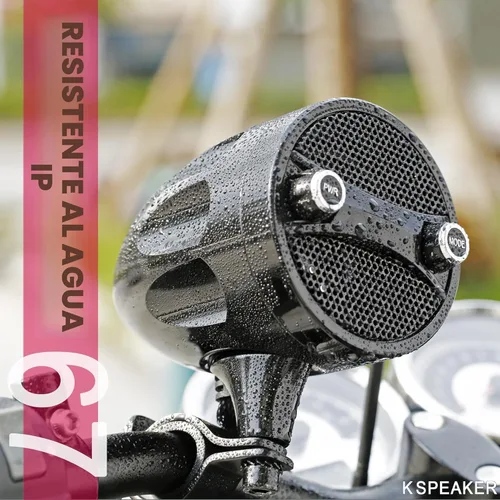 Vista 5 de Altavoces Bluetooth para Motocicleta - Impermeables, Altavoces RZR de 200W para ATV, UTV, Carrito de Golf y Moto de Agua