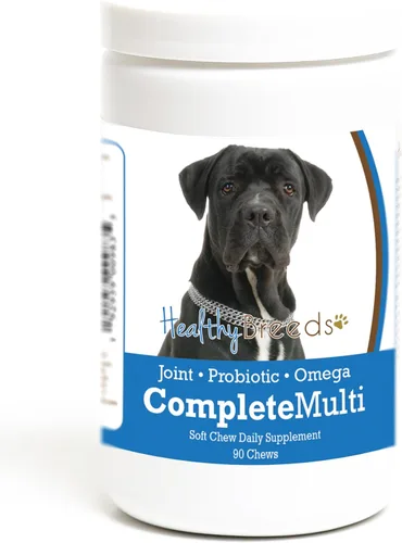 Vista 354 de Healthy Breeds Cavalier King Charles Spaniel - Multivitamínico todo en uno, completo con probióticos, glucosamina, condroitina y omegas, 60