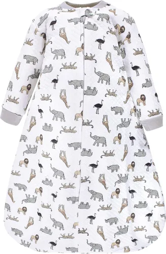 Vista 6 de Hudson Baby Saco de dormir unisex para bebé acolchado premium de manga larga y manta vestible