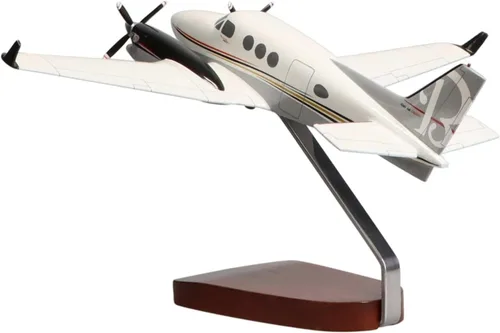 Vista 3 de Beechcraft King Air C90GTx - Modelo de caoba grande