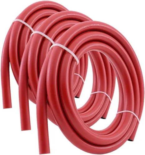 Vista 3 de EZ-FLO Manguera de aire de alta presión de PVC, 1/2 pulgada de diámetro interior x 10 pies, color rojo, 98594
