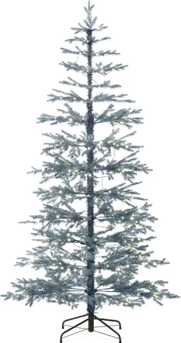 Vista 11 de Best Choice Products - Árbol de Navidad con pocas ramas iluminado 4.5 pies, pino artificial, decoración navideña de abeto noble con luces LED