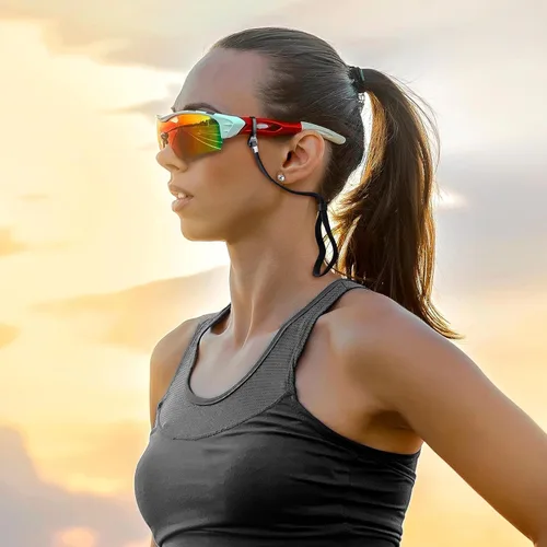 Vista 8 de SIGONNA Correa Cordón Sujetador para Gafas - Correas Cordones para Gafas para Hombres y Mujeres - Sujetadores de Gafas Alrededor del Cuello - Cadena