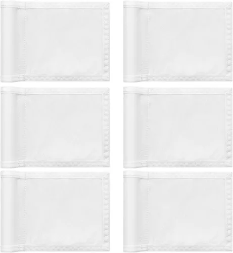 Vista 10 de Oudain 6 banderas de golf con tubo insertado, impermeable, banderas de golf de nailon 420D, banderas de mini pin para patio, interior, exterior