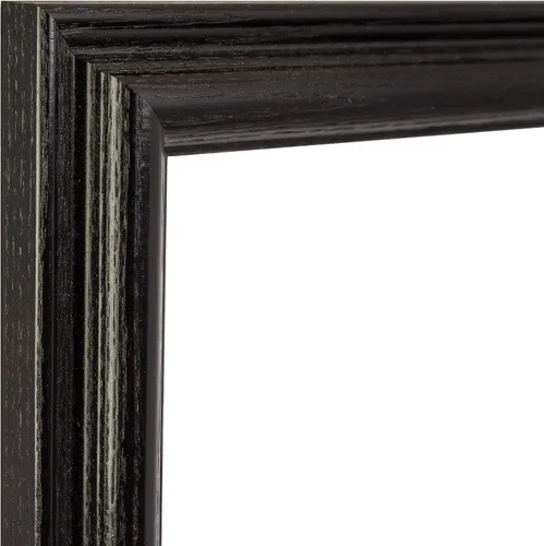 Vista 2 de Craig Frames 130ASHBK marcos para fotos/póster con acabado en vetas de madera, 1 pulgada de ancho