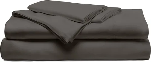 Vista 11 de Cariloha Resort - Juego de sábanas de bambú de 4 piezas, tejido de satén de lujo, 100 % viscosa de bambú