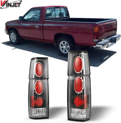 Winjet Luces traseras para Nissan 1986-1994 Hardbody D21 SE / 1986-1989 1994 XE, 1995-1997 Pickup SE XE Lámpara Ensamblaje de Luces Traseras Lado