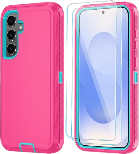 Vista 27 de ONOLA Funda para Samsung Galaxy S24+ / Funda S24 Plus con protector de pantalla HD [No es compatible con S24 / S24 Ultra], Funda de teléfono Vino