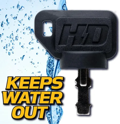 Vista 3 de HD Switch Paquete de 2 llaves de interruptor de encendido John Deere 115 125 L120 L130 LT133 X300 X304 X500 - LVA17264 con mosquetón gratis