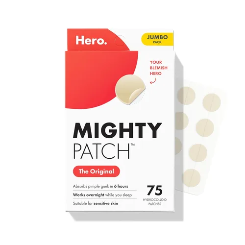 Vista 11 de Mighty Patch™ Original de Hero Cosmetics – El parche hidrocoloide #1 para acné y espinillas para reducir granos y puntos blancos en un uso