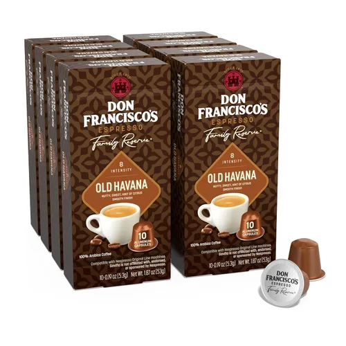 Vista 8 de Don Francisco's and Cafe La Llave - Paquete variado de cápsulas de café expreso – 50 unidades – Cápsulas de café espresso de aluminio reciclable