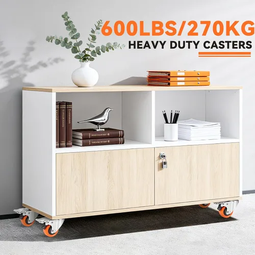 Vista 7 de W B D WEIBIDA Ruedas giratorias de placa de 2 pulgadas, resistentes con capacidad de carga de 600 libras, juego de 4, bloqueo doble de seguridad