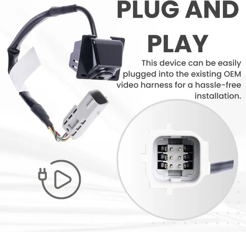 Vista 4 de Cámara de respaldo sustituye a GMC Terrain 2010-2017, Chevy Equinox Chevy Cruze 2013-2016 Encore, Trax 2013-2022 Cadillac CTS 95407397