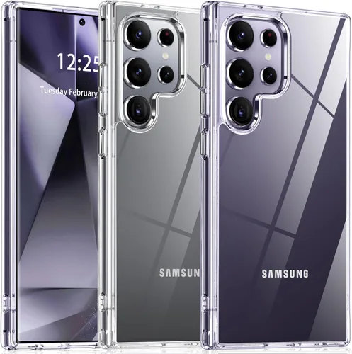 Vista 110 de Oterkin Funda magnética para Samsung Galaxy A17 mate, funda de teléfono A17 compatible con MagSafe esmerilada, translúcida, a prueba de golpes Negro