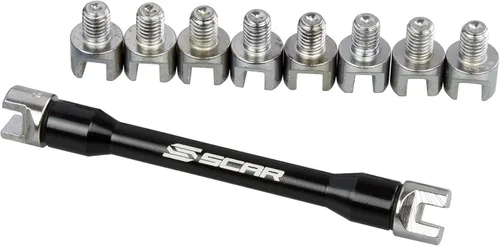 Vista 5 de SCAR Extractor y removedor de vástago de válvula de aire para motocicleta ATV y removedor de núcleo de válvula de aire Cambio de neumático Tubo