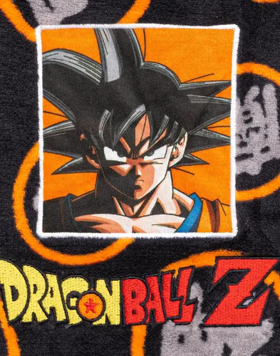 Vista 6 de Dragon Ball Z Goku - Albornoz para hombre, color negro