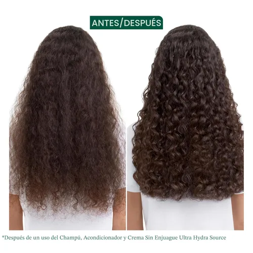 Vista 3 de Biolage Ultra Hydra Source Shampoo & Conditioner Set - Renews Hair's Moisture and Deeply Conditions With Frizz Control and Added Shine, For Very Dry