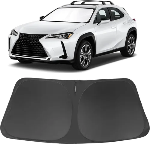 Vista 159 de Parasol para parabrisas de ajuste personalizado para BMW X1 F48 2016-2022, accesorios plegable, bloqueador solar protege el automóvil de los rayos